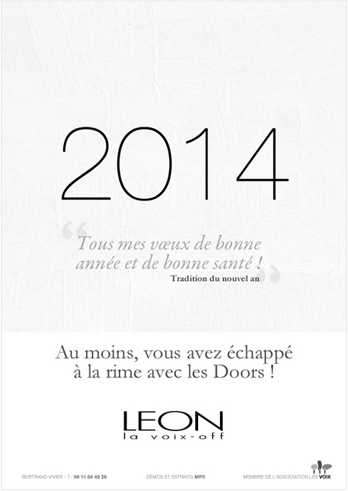 leon voix off - voeux 2014